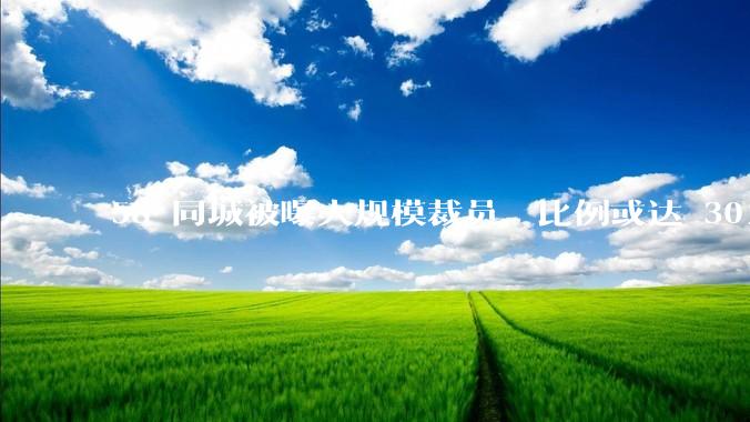 58 同城被曝大规模裁员，比例或达 30%，具体情况如何？58 同城目前面临哪些问题？