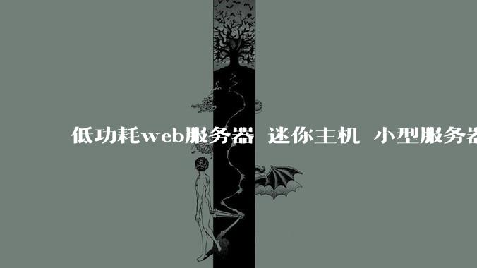 低功耗web服务器 迷你主机 小型服务器 求推荐？